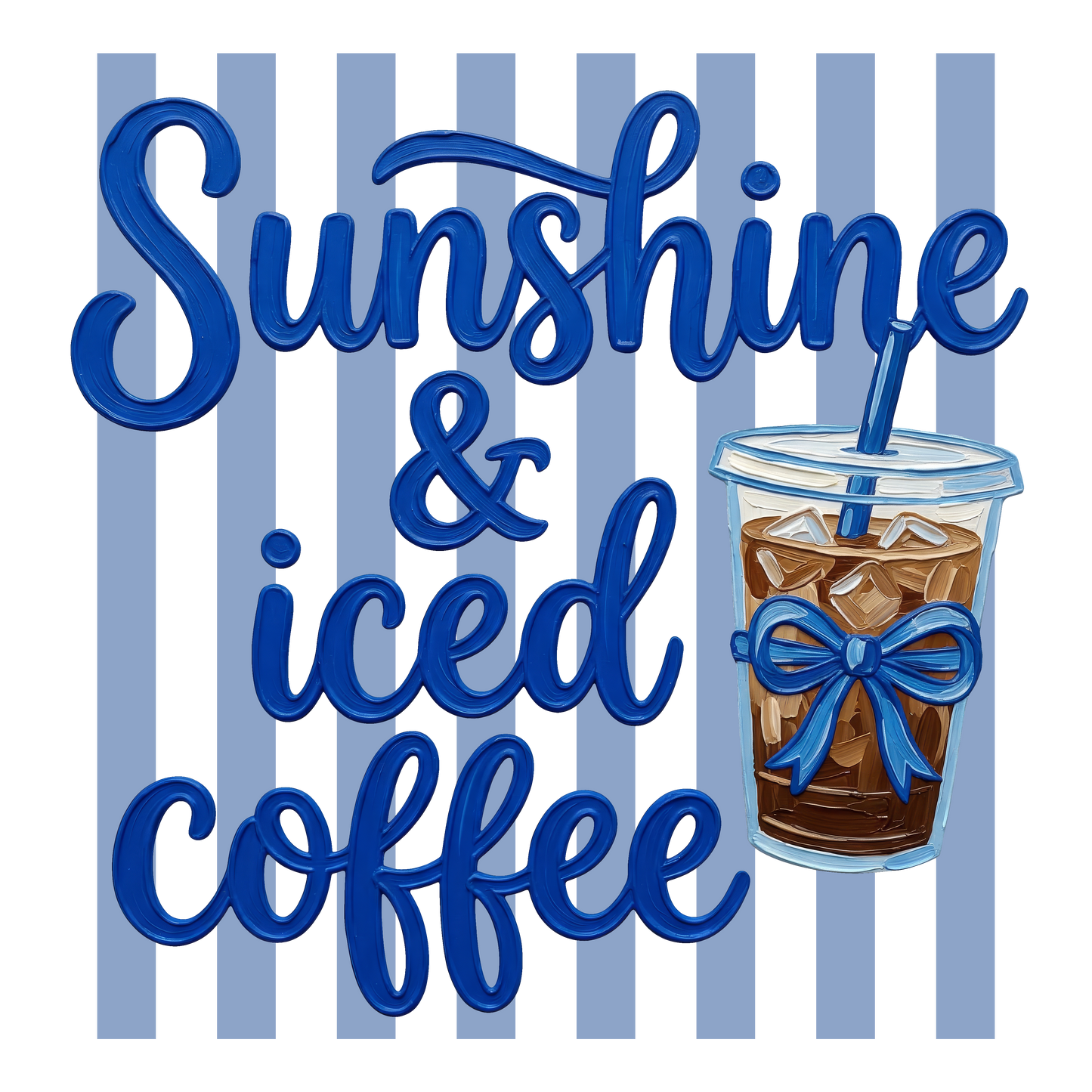 Sunshine and Iced Coffee